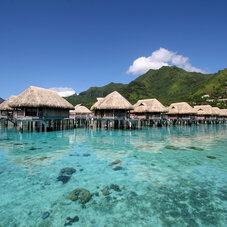 Sofitel Kia Ora Moorea Beach Resort overwater bungalows